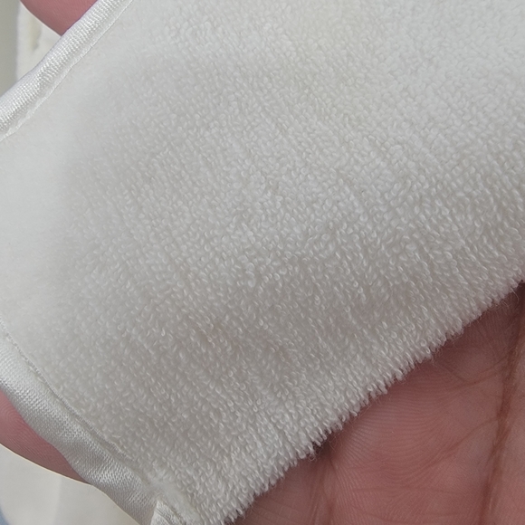 ๐ La Perla Joelle crisp white terrycloth long robe size Medium ๐ - Picture 4 of 11